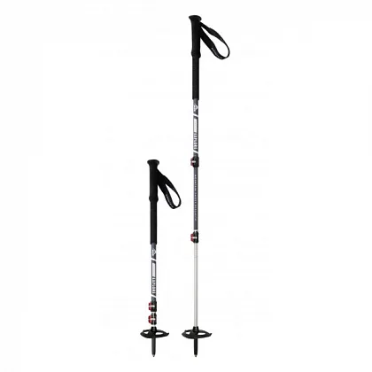 Треккинговые палки Poles Dynalock Explore Al3-sec - 64-140 см, Steel Grey