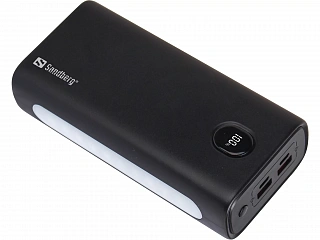 Портативное зарядное устройство 30 000 мАч Sandberg Powerbank USB-C PD 20W 30000 - Остаток без характеристики