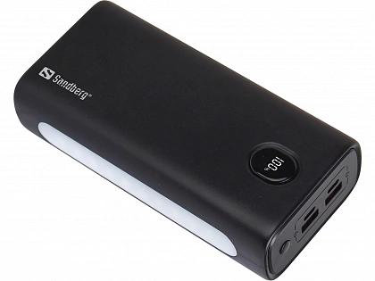 Портативное зарядное устройство 30 000 мАч Sandberg Powerbank USB-C PD 20W 30000 - Остаток без характеристики