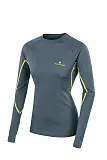 Футболка с дл. рук. WEISSHORN T-SHIRT WOMAN - L, Dark Emerald