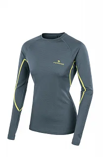 Футболка с дл. рук. WEISSHORN T-SHIRT WOMAN - L, Dark Emerald