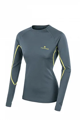 Футболка с дл. рук. WEISSHORN T-SHIRT WOMAN - L, Dark Emerald