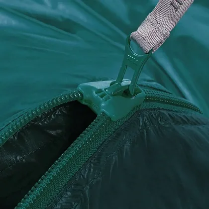 Спальный мешок SEAMLESS BURROW BAG #3 LONG - L/ZIP#3, Balsam