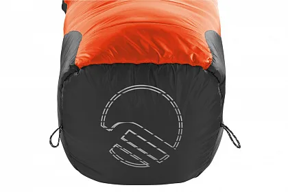 Спальный мешок SACCO HL MYSTIC - Arancio/Nero