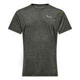 Футболка муж. PUEZ MELANGE DRY M S/S TEE - 48/M, Dark Olive Melange