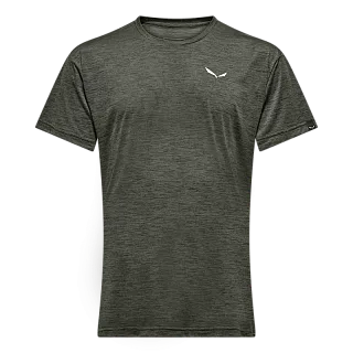 Футболка муж. PUEZ MELANGE DRY M S/S TEE - 48/M, Dark Olive Melange