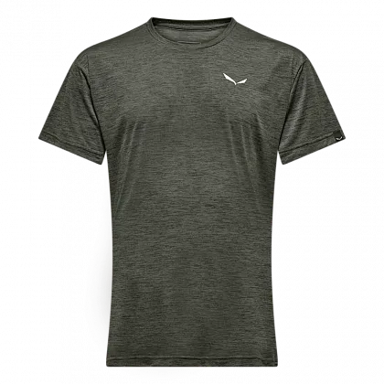 Футболка муж. PUEZ MELANGE DRY M S/S TEE - 48/M, Dark Olive Melange