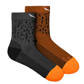 Носки MTN TRN SAL. AM M QRT SOCK - 45-47, Grey/Medium Grey Melange