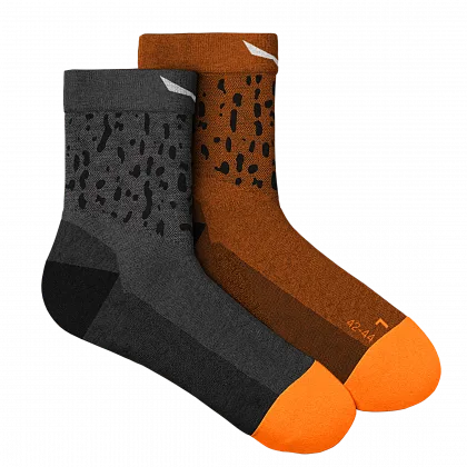 Носки MTN TRN SAL. AM M QRT SOCK - 45-47, Grey/Medium Grey Melange