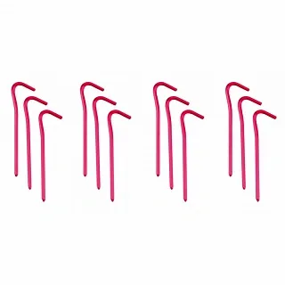 Колышки для палатки PEGS HEXAGON red (cf. 12 pcs) - Red