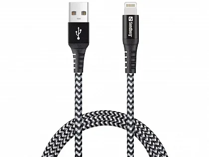 Кабель для зарядки Sync by USB Sandberg Survivor Lightning Cable 1M - Остаток без характеристики