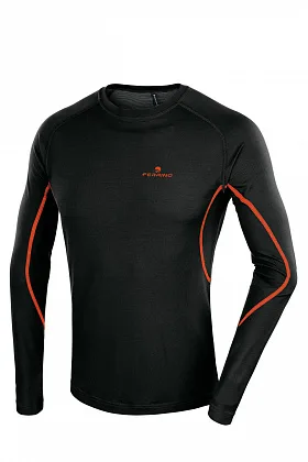 Футболка с дл. рук WEISSHORN T-SHIRT MAN - L, Nero