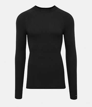 Футболка муж, с длинным рукавом Men's Shirt LS - 2XL, Black