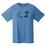 Футболка WIC. T W'S STAY IN A TENT - L, Blue