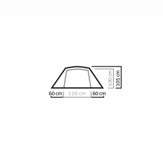 Палатка DENALI II - Cactus/Grey