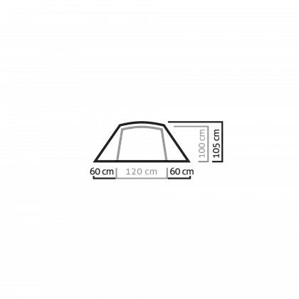 Палатка DENALI II - Cactus/Grey