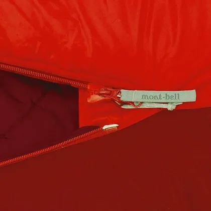 Спальный мешок SEAMLESS BURROW BAG #0 LONG - L/ZIP#0, Sunrise Red