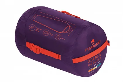 Спальный мешок SACCO DIABLE 900 DUVET RDS DOWN - Purple