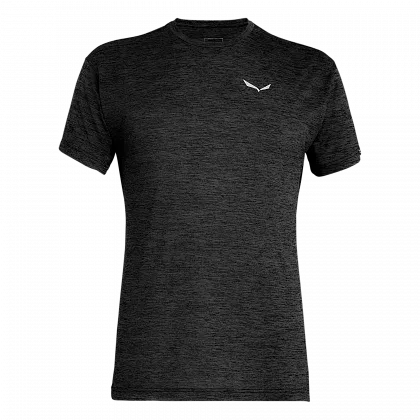 Футболка муж. PUEZ MELANGE DRY M S/S TEE - 48/M, Black Out Melange