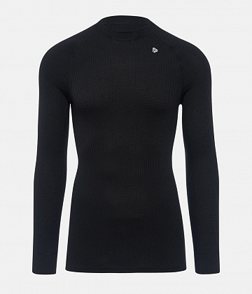 Футболка муж, с длинным рукавом Men's Shirt LS - L, Black