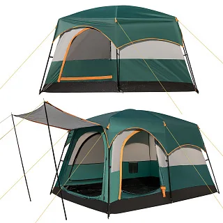Палатка Family Camping PCT8P-M03 - Green