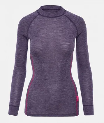 Футболка жен. с  длинным рукавом Women's Shirt LS - M, Viola Melange