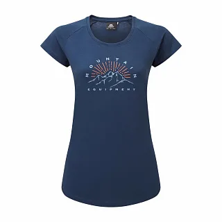 Футболка Ray Wmns Tee - 10, Mykonos Blue