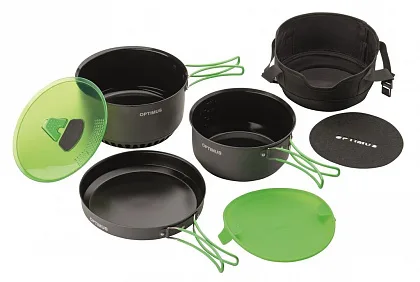 Туристический набор посуды OPTIMUS TERRA CAMP 4 POT SET - Остаток без характеристики