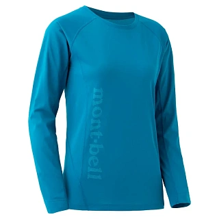 Футболка с дл. рукавом COOL LIGHT LONG SLEEVE T W'S - L, Peacock Blue