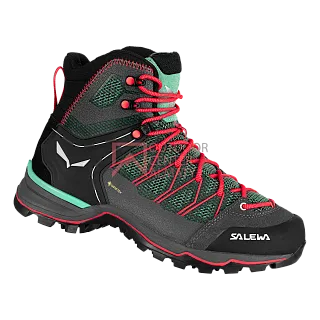 Ботинки MTN TRAINER LITE MID GTX W - 5, Feld Green/Fluo Coral