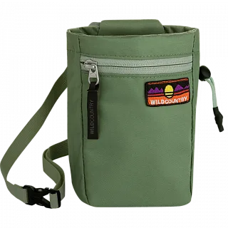 Сумка для магнезии FLOW CHALK BAG - Green Ivy
