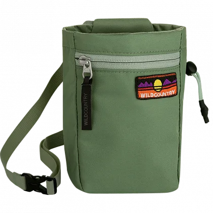 Сумка для магнезии FLOW CHALK BAG - Green Ivy