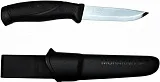 Нож с фиксированным лезвием Morakniv COMPANION HEAVY DUTY (S) BLACK