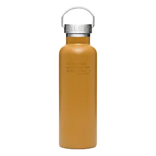 Бутылка VALSURA INSUL STAINLESS STEEL 0,65L BOTTLE - 0,65 L, GoldenBrown/Secret Poem