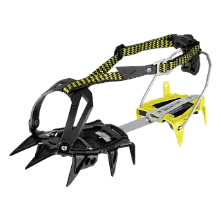 Кошки ALPINIST COMBI - UNI, Black/Yellow