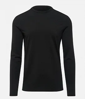 Футболка муж, с длинным рукавом Men's Shirt LS - M, Black
